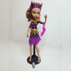 Monster High CLAWDEEN WOLF Frights Camera Action